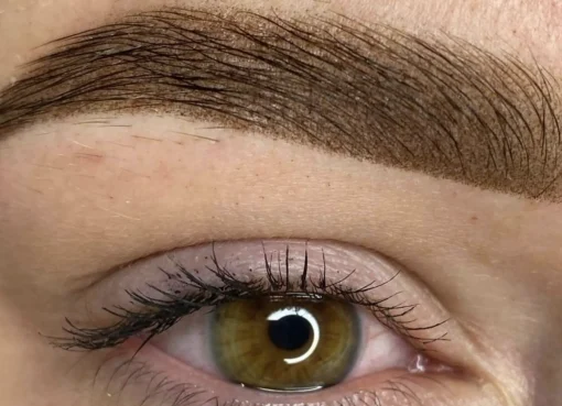 cosmetic eyebrow tattoo